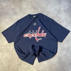 Vintage Washington Capitals Alex Ovechkin Reebok NHL #8 Great Eight Tee Shirt